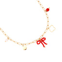 Belle – Bow & Charm - Halskette