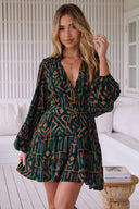 Kleid „Elara“ – Boho Chic mit einem Hauch Glam