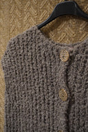 Alva - Teddyweste in Grau