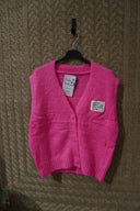 Amora - Pinke Strickweste