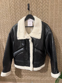 Louna – Aviator Jacket mit Teddy-Futter