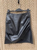 Arden – Schwarzer Leder-Look-Rock