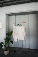 Lumi — Superweicher Kuschelpullover in Weiß & Beige