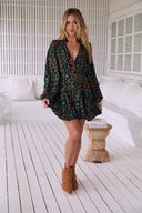 Kleid „Elara“ – Boho Chic mit einem Hauch Glam