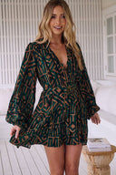 Kleid „Elara“ – Boho Chic mit einem Hauch Glam