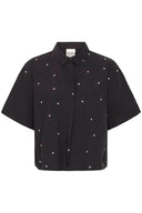 Bluse „Yara“ – Cool, Clean & ein Hauch Glam