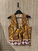 Amara – Boho-Bluse mit Rüschen und Print