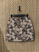 Teddy – Jacquard-Minirock mit Bärenmuster