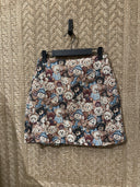 Teddy – Jacquard-Minirock mit Bärenmuster