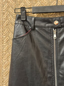 Kaya – Lederoptik-Rock mit Reißverschluss