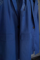 Skye — Blaue Blazer-Weste